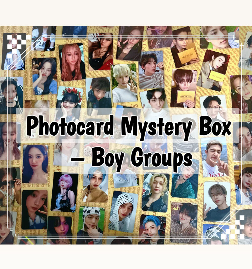 Photocard Mystery Box – Boy Groups