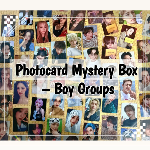 Photocard Mystery Box – Boy Groups