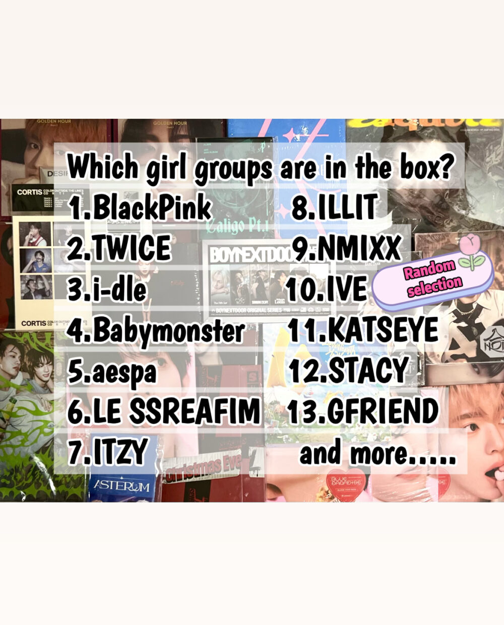 IMG_0390 Co-ed Mixed Mystery Box (Multiple Boy & Girl Groups)